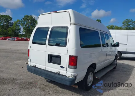 2014 Ford E-250 Commercial z USA, uszkodzony, nr VIN 1FTNE2EW9EDB19424